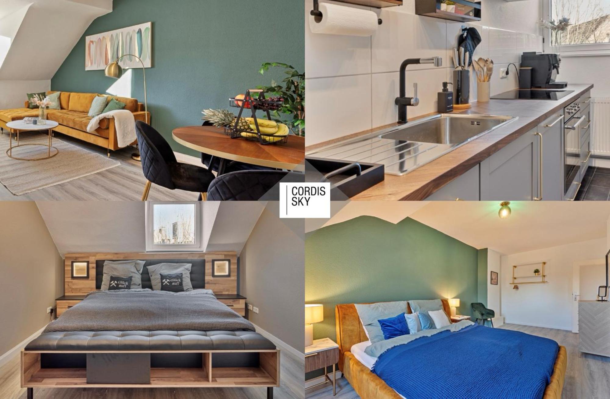 Zeche Trifft Villa Apartments By Cordis Sky Fuer Bis Zu 4 Personen 5 Minuten Zur Messe Essen Oder Hauptbahnhof 外观 照片
